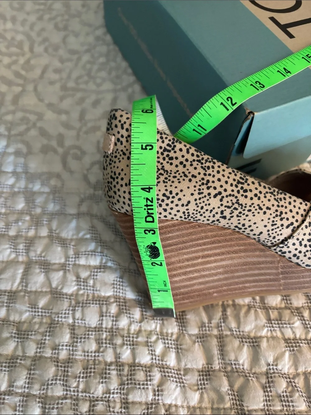 Toms worn once